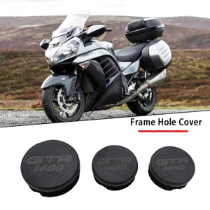 3 Khung Lỗ Nắp Nắp Cắm Bộ Trang Trí Phù Hợp Cho Kawasaki GTR1400 GTR 1400 2007-2023 2022 2021 2020 2019 2018 2017
