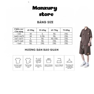Bộ quần áo sơ mi nam cộc tay cao cấp chất chéo hàn dày dặn thoáng mát phong cách Hàn Quốc B03
