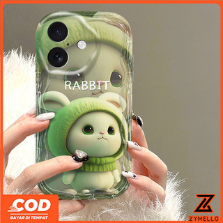 Ốp lưng OPPO Reno15F Reno 14F Reno 14 Pro Reno 13F 5G Reno12 F Reno 12 Reno11 F Reno 11 Reno 10 Reno 8T Reno 8Z Reno 7Z Reno8 Reno7 Phim hoạt hình thỏ dễ thương điện thoại di động TPU chống sốc