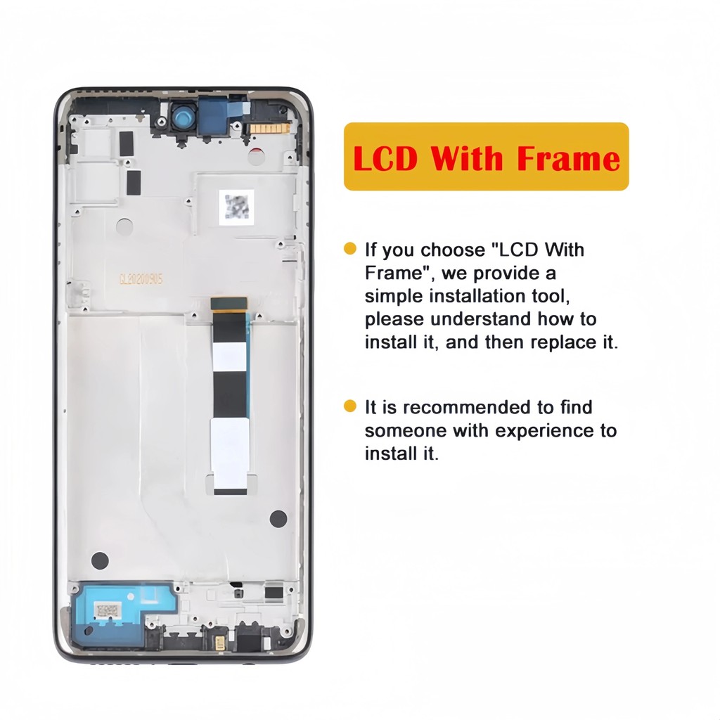 6,7 "Dành Cho Motorola Moto One 5G Ace XT2133 Màn Hình LCD Bộ Số Hóa Cảm Ứng Thay Thế Cho Moto G 5G Màn Hình LCD