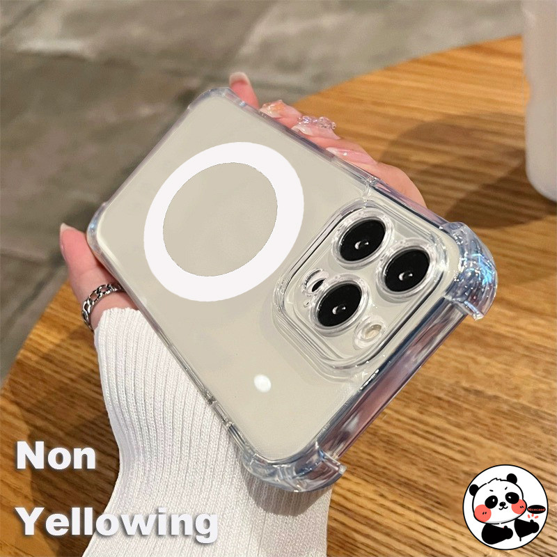 Vỏ Từ Tính Cho OnePlus Nord N100 N10 3 CE3 2 CE CE CE2 Lite 2T ACE 3 3V 2V 2 12R 11 11R 10R 10T 9 RT 9R 8 8T 7 7T 6 6T Pro 5G Vỏ Sạc Không Dây Trong Suốt Ốp điện thoại mềm