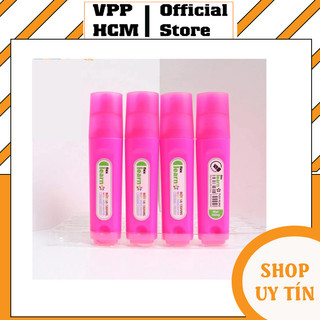 [Combo 4 Cây] Bút dạ quang Flex HL002 Màu mực tươi sáng, ngòi 5mm