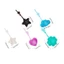 Hộp đựng thẻ ảnh SA 1 inch có dây buộc có thể điều chỉnh Vỏ thẻ silicon dành cho nữ