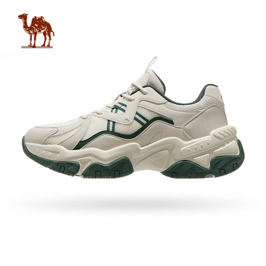 Ảnh Giày Thể Thao Nam CAMEL CROWN Thoải Mái Giày Bố Đế Mềm Nhẹ Hấp Thụ Sốc 1