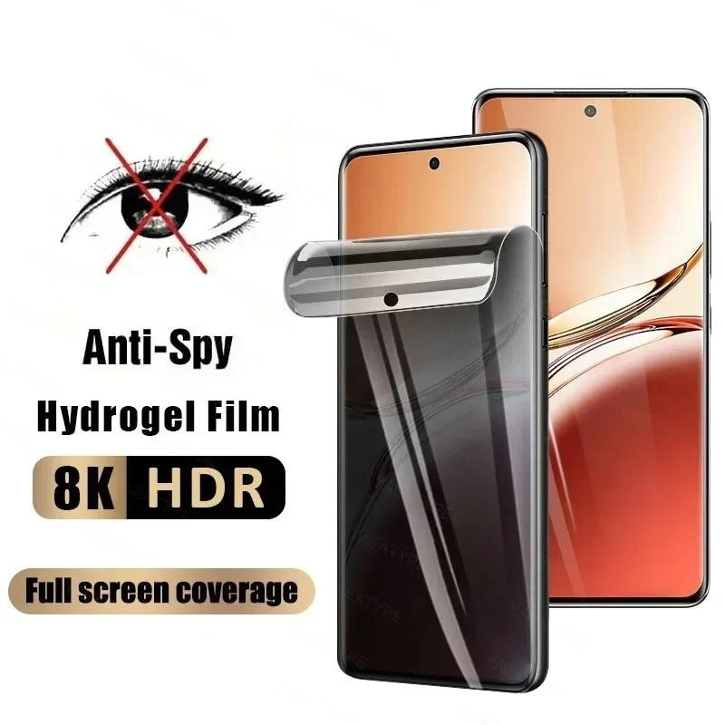 Honorx9c HonorX9a HonorX8 999D Full Cover Chống Gián Điệp Riêng Tư Mềm Hydrogel Phim Dành Cho Honor X9c Smart X9b X9a X9 X8b X8 X8a 4G 5G Chống Ánh Sáng Xanh Bảo Vệ Màn Hình Điện Thoại Chống Cháy Nổ