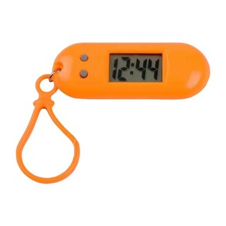 LED Digital Keychain Pocket Watch Mini Portable Clock for Kids and Students Use