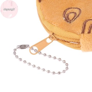 Deyangk 1 Dễ Thương Sang Trọng Snapper Búp Bê Cá Ví Đựng Tiền Xu Túi Dây Kéo Dễ Thương Cô Gái Ví Tiền Xu Cáp Tai Nghe Túi Chìa Khóa VN