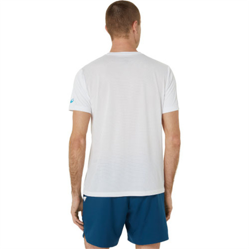 Mới Quần Vợt Nam Thể Thao Áo Thun Cổ Tròn Rộng 100% Cotton Cao Cấp Áo Thun Nữ Tay Ngắn