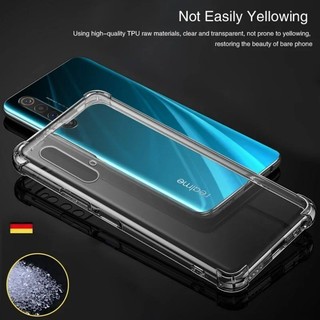 Ốp Silicon Chống Sốc Cho Realme X50 Pro X50Pro Player X50M X3 SuperZoom 5G Túi Khí Mềm Trong Suốt Ban Đầu Bìa Funda