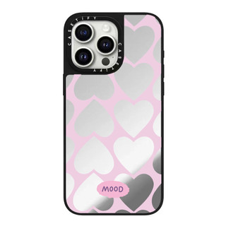Pink backed girl Glass Hard Phone cho iPhone 17 Pro Max 16 Plus 15 14 13 12 11 Ốp lưng bọc hoàn toàn Vỏ Acrylic phía sau chống sốc