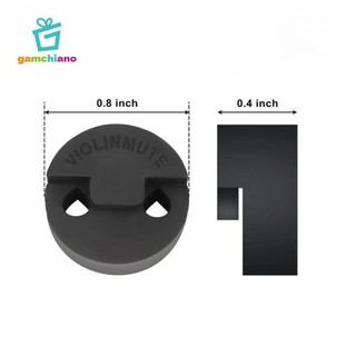6x Violin Tắt Tiếng Violin Bộ Giảm Thanh Cao Su Đa Năng Cho Thực Hành Ban Đêm Lắp Đặt Dễ Dàng Giảm Tiếng Ồn Luyện Tập Nhẹ