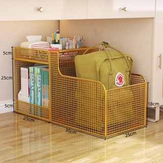 Di Chuyển Được Schoolbag Giá Để Sách Dưới Bàn Giỏ Đựng Đồ Hộ Gia Đình Để Bàn Sách Kệ Có Bánh Xe Xe Đẩy Giá Để Đồ
