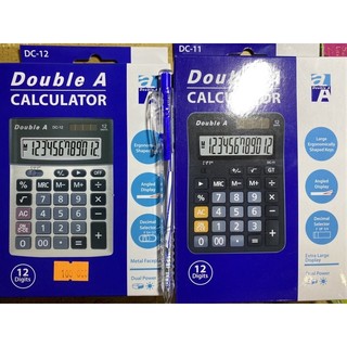 Máy tính tiền Double A 12 số DC-11 và DC-12.