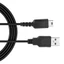 Cáp sạc USB WU Thay thế dây sạc điện cho bảng điều khiển cầm tay trong nhà U