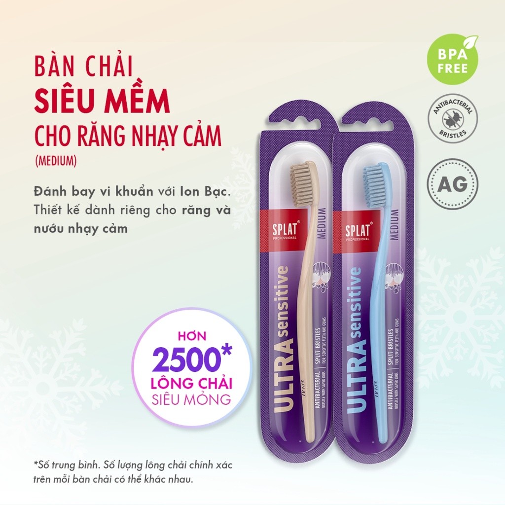 Mô tả Combo Trắng Răng Êm Ái Cho Răng Nhạy Cảm-1 kem đánh răng than hoạt tính Blackwood & 1 bàn chải đánh răng Sensitive Xanh - 2