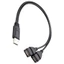 Cáp chia USB Niki USB2 0 Nam đến 2 Cổng Nữ Cáp mở rộng nhiều cổng USB để truyền dữ liệu Sạc điện