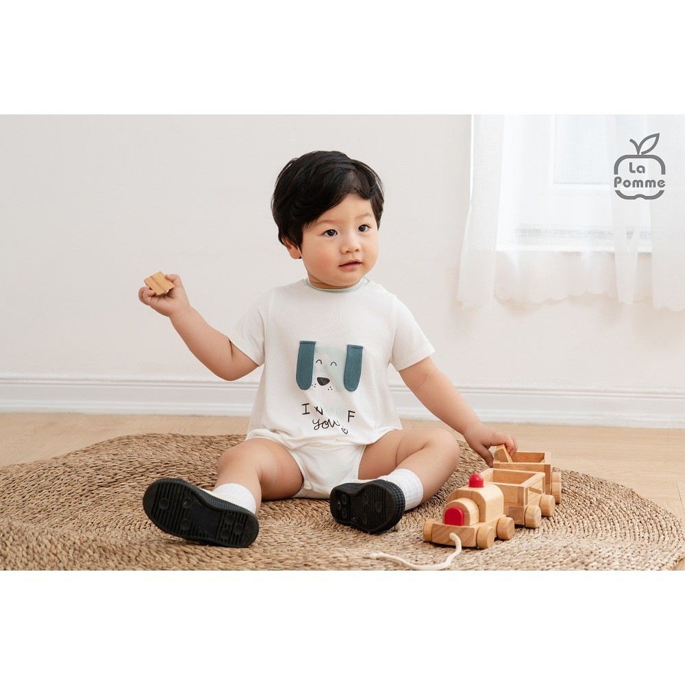 Ảnh Body cộc tay La Pomme Chú cún tai dài 1