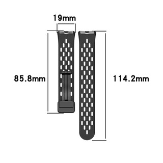 Dây đeo silicon thoáng khí Dây đeo khóa từ tính cho Huawei Band 10 / 9 / 8