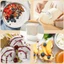 Bộ lọc sữa chua Máy làm sữa chua Hy Lạp tự chế có nắp Dụng cụ tách Whey Dụng cụ lọc bằng thép không gỉ Dụng cụ tách whey lưới mịn VN