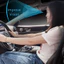 YRBWD Đệm lót tăng chiều cao ghế ô tô, tựa nghiêng, bọc da thoáng khí, chống trượt, phù hợp lái xe đường dài