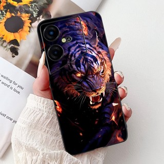 Dành Cho Tecno Pova Neo 3 LH6n / Pova Neo LE6h Mới Cool Dragon Vỏ Điện Thoại PovaNeo Neo3 Silicon Mềm TPU