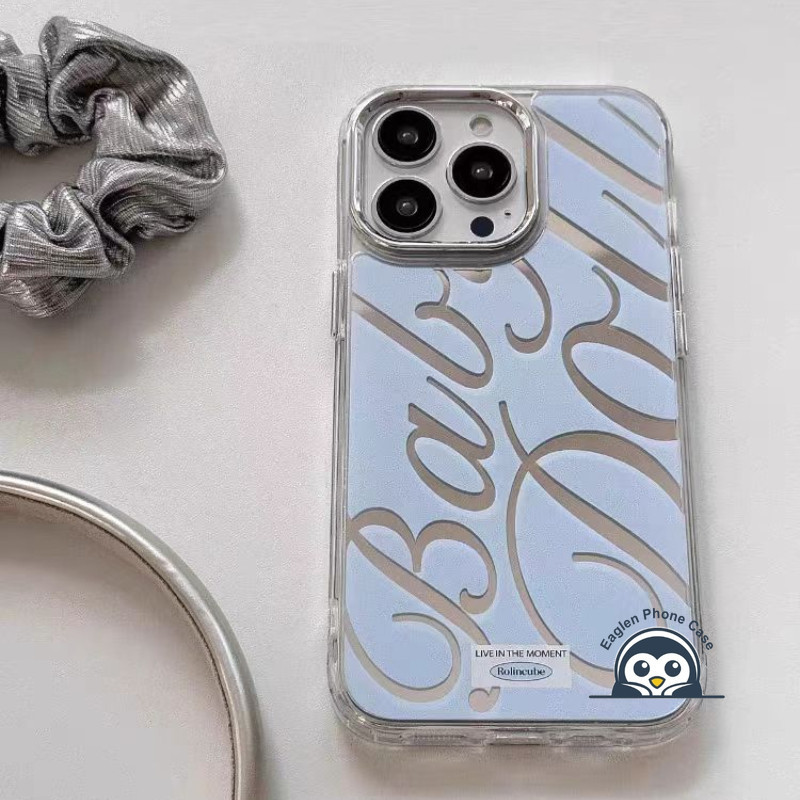 Ốp Gương Cá Heo Ngôi Sao Cho OPPO A6 A5 Pro A3 Pro A3X A3 A2X Reno 12 Pro 12F A2 Pro Ấn Độ A1X A1 F23 A98 A79 A59 A16K A16E A2M 5G 4G Vỏ Điện Thoại Dễ Thương Từ Rỗng Vỏ Chống Sốc