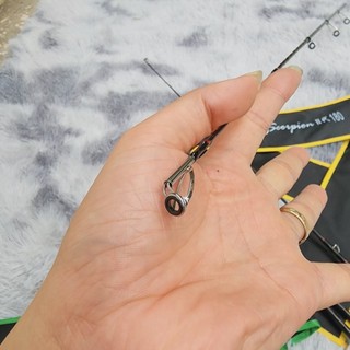 Cần lure bọ cạp Đỏ hàng cao cấp phôi carbon xoắn X Toàn Thân cực khỏe