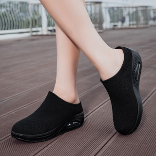 Giày thể thao có sẵn Nam Nữ Cùng phong cách Giày đệm khí Giày chạy bộ Giảm xóc Giày tăng chiều cao Giày nam Giày nữ Giày cỡ lớn Giày lười Giày miễn phí