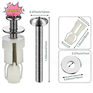Pnpia Ghế Vệ Sinh Vít Đai Ốc Nắp Nắp Cố Định Lỗ Mù Fitg Bộ Dụng Cụ Phòng Tắm Phụ Kiện Thay Thế Bồn Cầu Ốc Vít Boutique