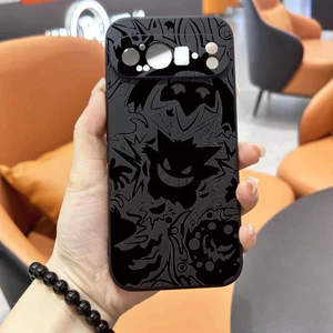 Ốp TPU Kẹo Cho Google Pixel 3A 3XL 4XL 5XL 5A 6 Pro 6A 7A 7 Pro 8 Pro 8A 9 Pro XL 9A 5G Ốp Lưng Vuông Mềm Silicage No.68