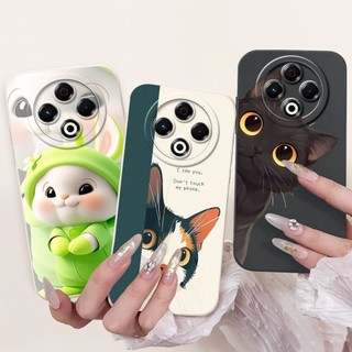 Dành Cho Tecno Spark 30 4G KL6 Vỏ Spark 30 Pro KL7 Vỏ Điện Thoại Hoạt Hình Dễ Thương Gấu Trúc Rabiit Vỏ Silicon Mềm Spark30 Pro 2024 Vỏ