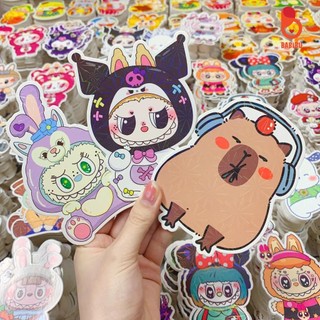Bao lì xì Chibi hình Tết 2026, Labubu hot hit có phản quang