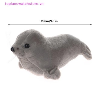 Toplanswatchstore 23cm Mềm Sedge Sang Trọng Dễ Thương Thế Giới Biển Động Vật Búp Bê Nhồi Bông Biển Sư Tử Quà Tặng VN