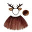 Ở Lại Giáng Sinh Tai Hươu Đầu Đuôi Mũi Váy Nữ Sinh Nhật Halloween Cosplay Đảng Đạo Cụ Chụp Ảnh