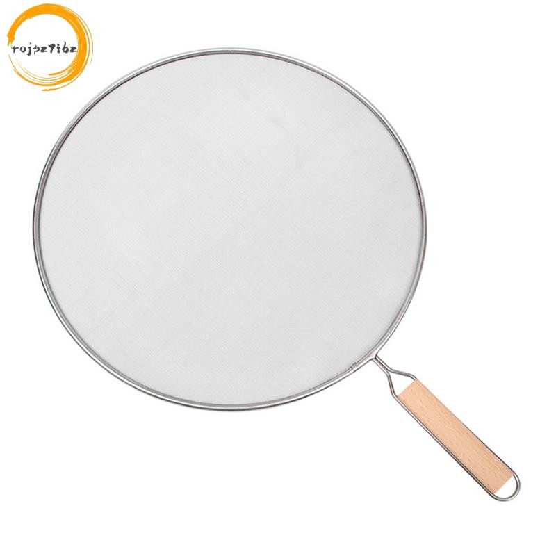 Nấu Ăn Chiên Thép Không Gỉ Chống Splatter Bảo Vệ Lưới Dầu Mỡ Splatter Màn Hình Chảo Lưới Bảo Vệ Splash Cover