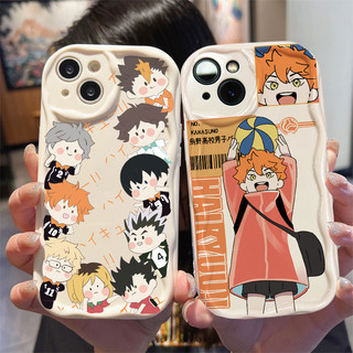 Anime Haikyuu Bóng Chuyền Bé Trai Dành Cho Samsung Galaxy A06 A05 A05S A34 A53 A33 A52 A21S A22 A23 A72 A73 A13 A12 A31 A51 A71 A04E A04 A50 A30 A04S A03 Core M54 Vỏ Điện Thoại Vồng Cạnh