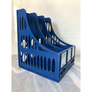 Giá rổ đựng tài liệu văn phòng, File đựng hồ sơ, Kệ đựng sách vở học sinh 3 ngăn DRAGON. -