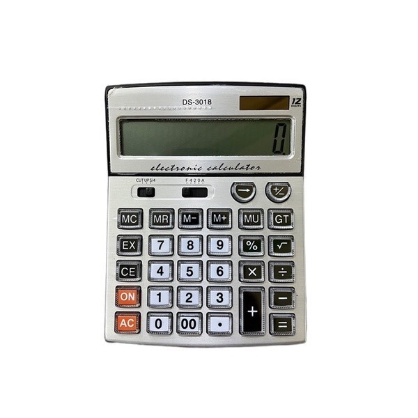 [ 1 CÁI ] Máy tính kế toán cầm tay để bàn loại to DS-3018