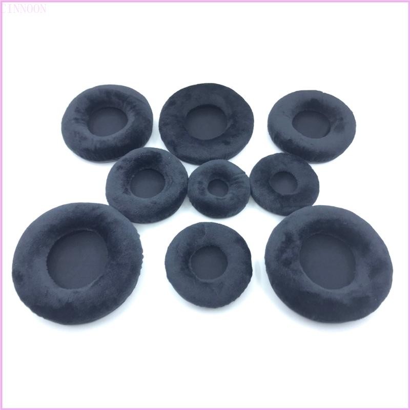 Cinna Đạt Tiêu Chuẩn Sửa Chữa Bọt Biển Mềm Nhung Bịt Tai 60mm-110mm Tai Nghe Vỏ Tai Nghe Cô Lập Tiếng Ồn Có Dự Phòng Pa
