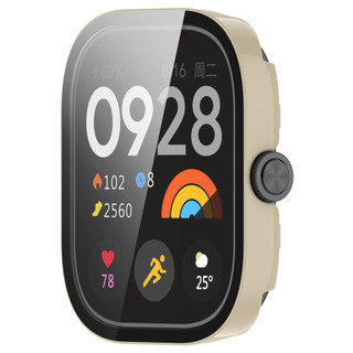 Ốp PC cứng + Kính cường lực cho Redmi Watch 5 Đồng hồ thông minh Bảo vệ màn hình Vỏ kính Phụ kiện