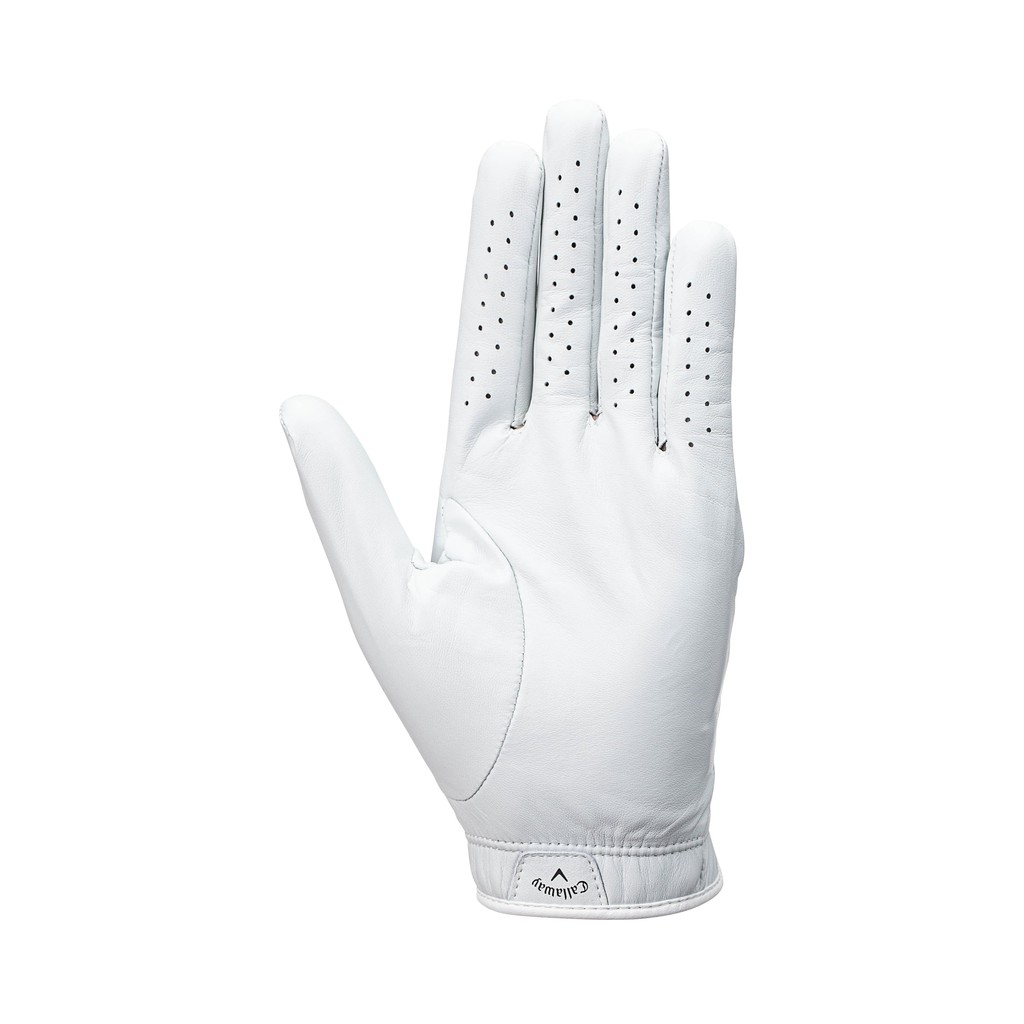 Găng Tay Golf Nam Callaway TOUR AUTHENTIC – Đeo Tay Trái (Cho Người Chơi Tay Phải), Màu Trắng