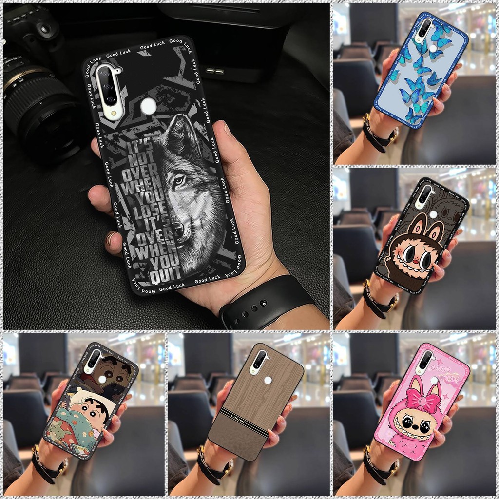 Ốp Điện Thoại Bền Chống Sốc Cho ZTE Libero 5G Hoạt Hình Điện Thoại Di Động Tay Áo Graffiti Bao Bảo Vệ Túi Điện Thoại Bọc Toàn Bộ Chống Bụi Bẩn Chống Thấm Nước Chống Bụi Mềm Ốp Lưng