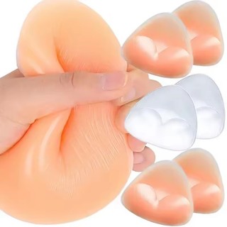 Miếng đệm ngực áo tắm có thể tháo rời - Làm dày vô hình Push-Up Triangle Silicone Chèn Đệm ngực - An toàn cho mọi trang phục
