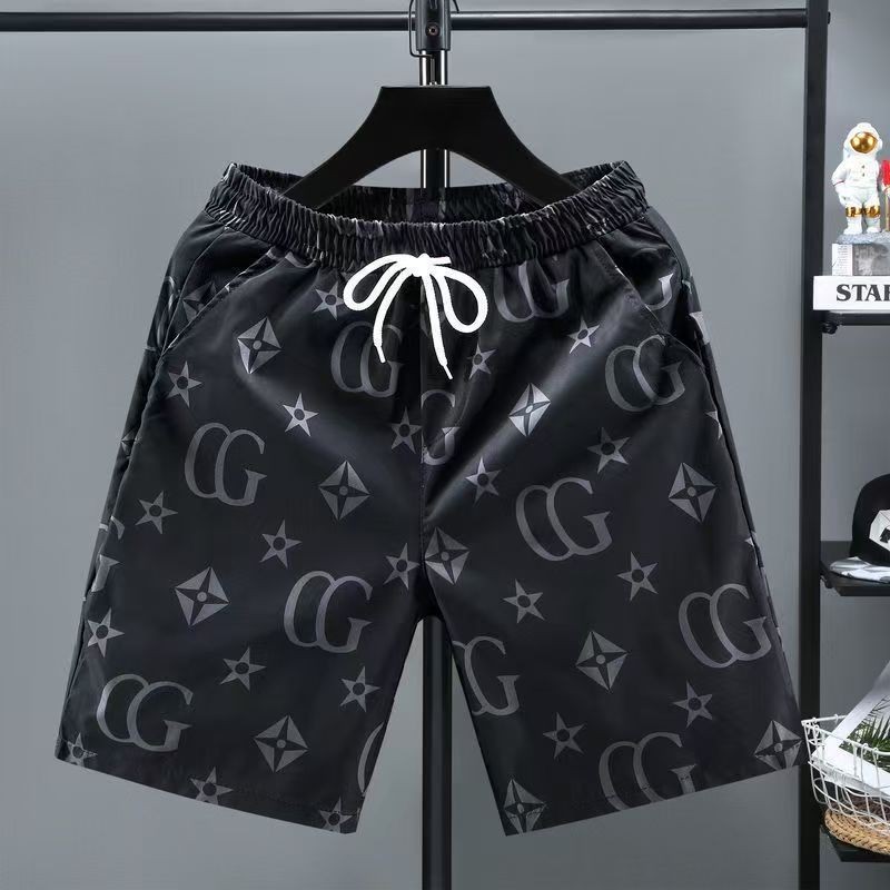 Quần short nam mùa hè quần mới dáng rộng năm phần tư quần