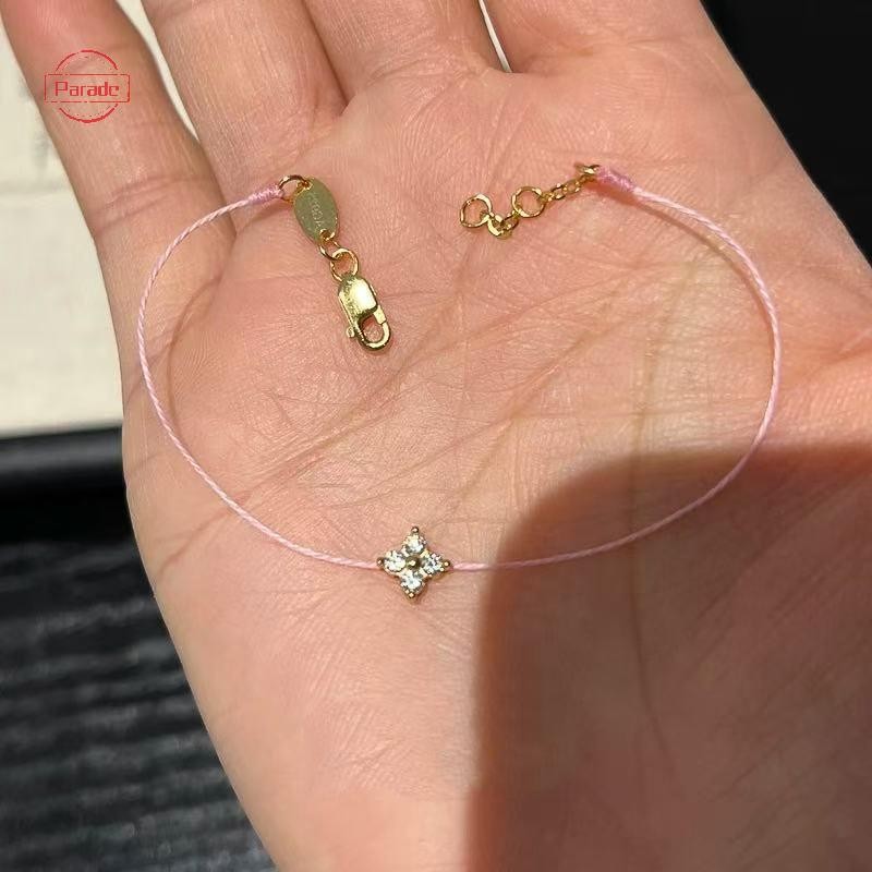 Cuộc diễu hành Đơn giản Hợp thời trang Tính khí Vòng tay chéo dành cho nữ Cô gái Thời trang Đa năng Mỏng Vòng tay có thể điều chỉnh Phụ kiện trang sức Quà tặng VN