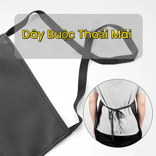 Tạp Dề Da PVC Chống Thấm Nước & Dầu, Bảo Vệ Cao Cấp Cho Đầu Bếp, Thợ Làm Bánh, Làm Vườn