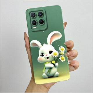 Dành Cho Realme 8 5G RMX3241 Ốp Lưng Thẩm Mỹ Hoa Bướm Đẹp Chống Sốc Silicon Mềm Cho Realme8 Pro RMX3081 RMX3085 Vỏ