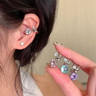 Bóng Đèn Nhỏ Nhấp Nháy Kim Cương Xương Tai Kẹp Không Xuyên Tai Kẹp Độc Đáo Đẹp Cao Cấp Ánh Sáng Sang Trọng Sang Trọng Sang Trọng Sang Trọng Bông Tai Nữ