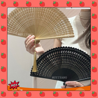 CXLCZY Quạt Gấp Quạt Cổ Quạt Nữ Gấp Mini Quạt Tre Cổ Điển Vintage Hanfu Sườn Xám Nhảy Múa Quà Tặng Quạt