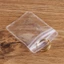NETDWELL 100 chiếc túi khóa kéo chống bụi đựng vòng cổ/vòng tay; túi trang sức dày dẻo PVC
